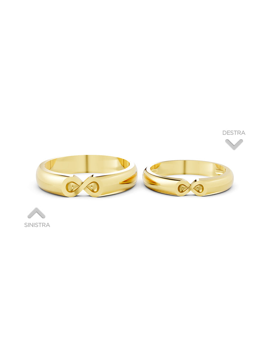 Argolla de matrimonio - unión perfecta - UNITI58