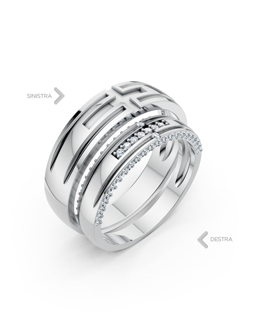 Argolla de matrimonio - unión perfecta - UNITI59