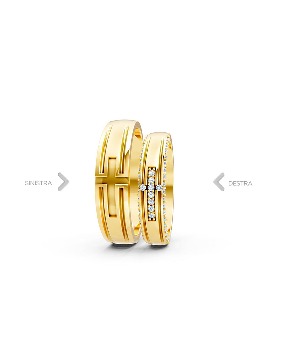 Argolla de matrimonio - unión perfecta - UNITI59