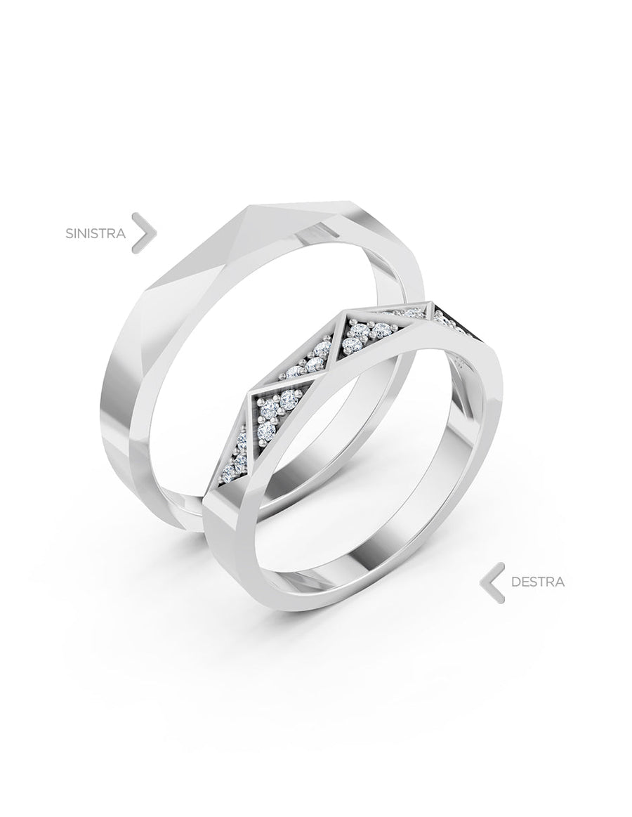 Argolla de matrimonio - unión perfecta - UNITI6