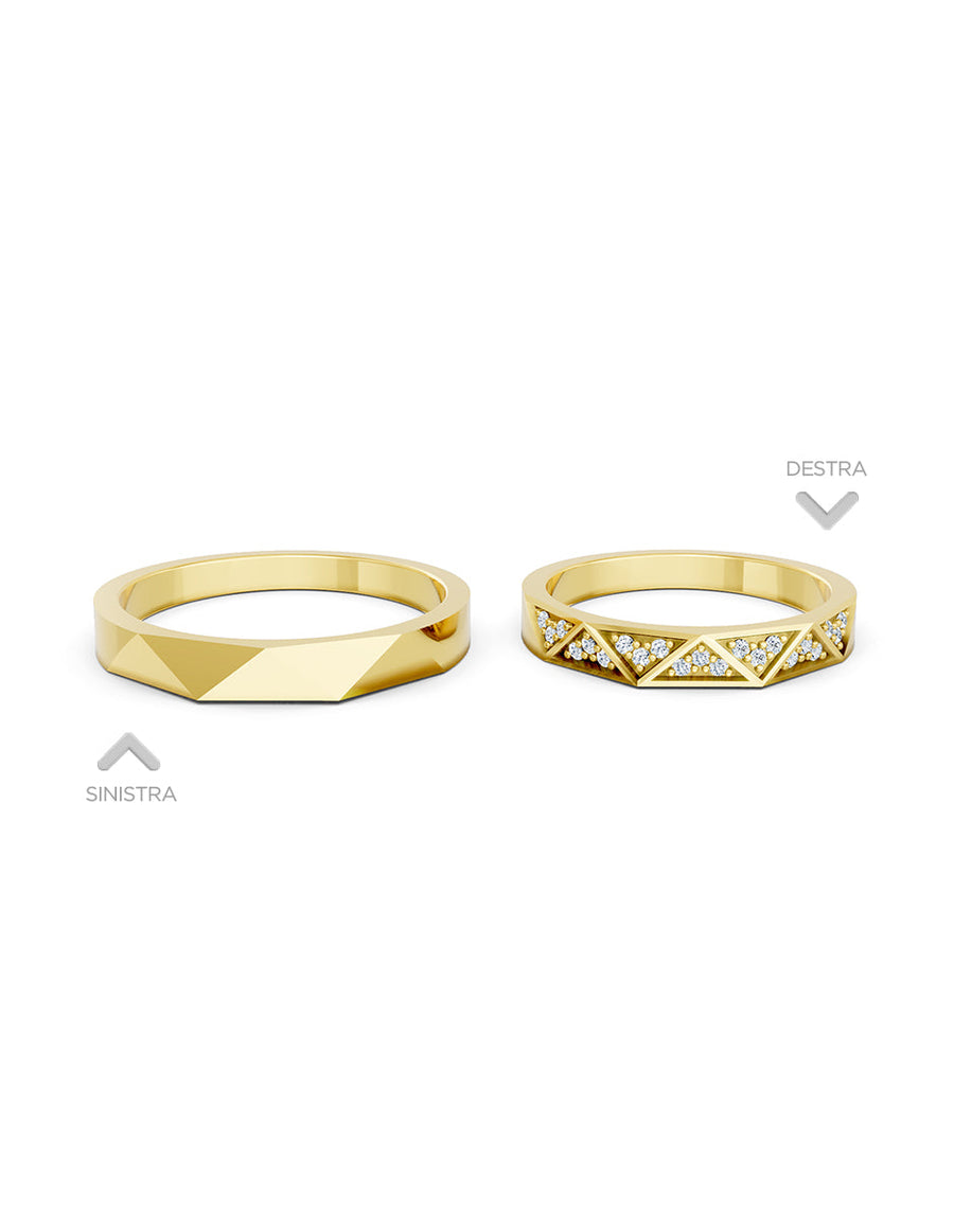 Argolla de matrimonio - unión perfecta - UNITI6