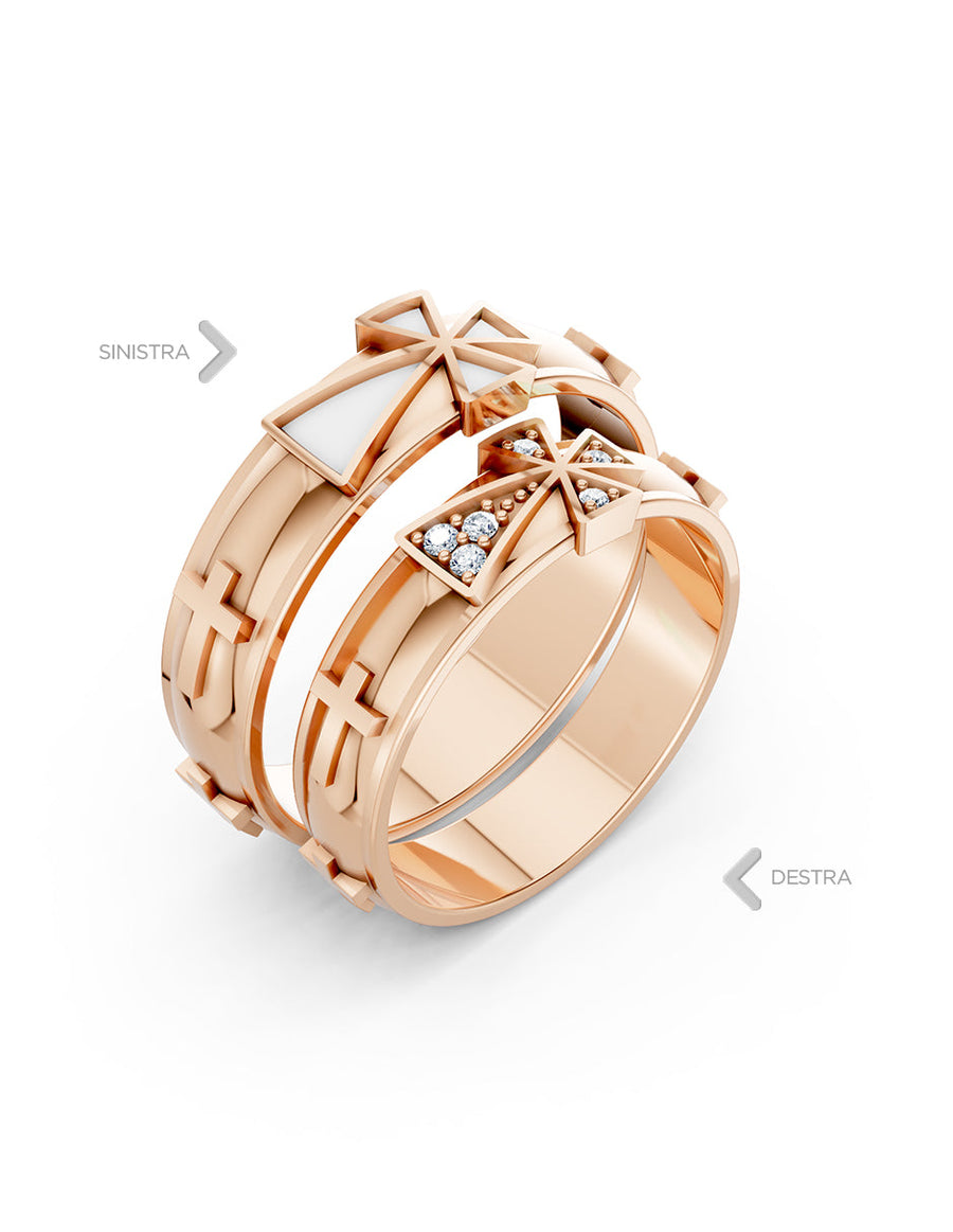 Argolla de matrimonio - unión perfecta - UNITI60