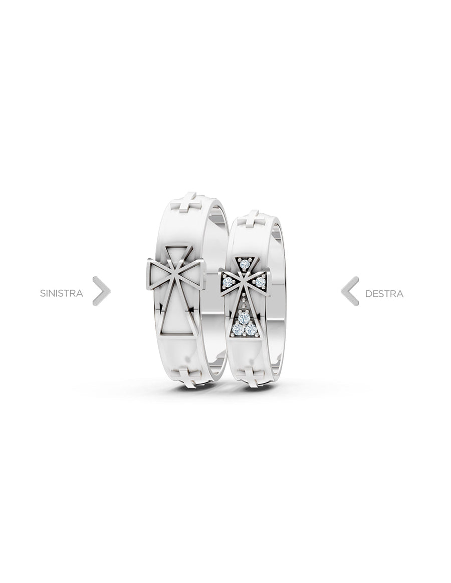 Argolla de matrimonio - unión perfecta - UNITI60
