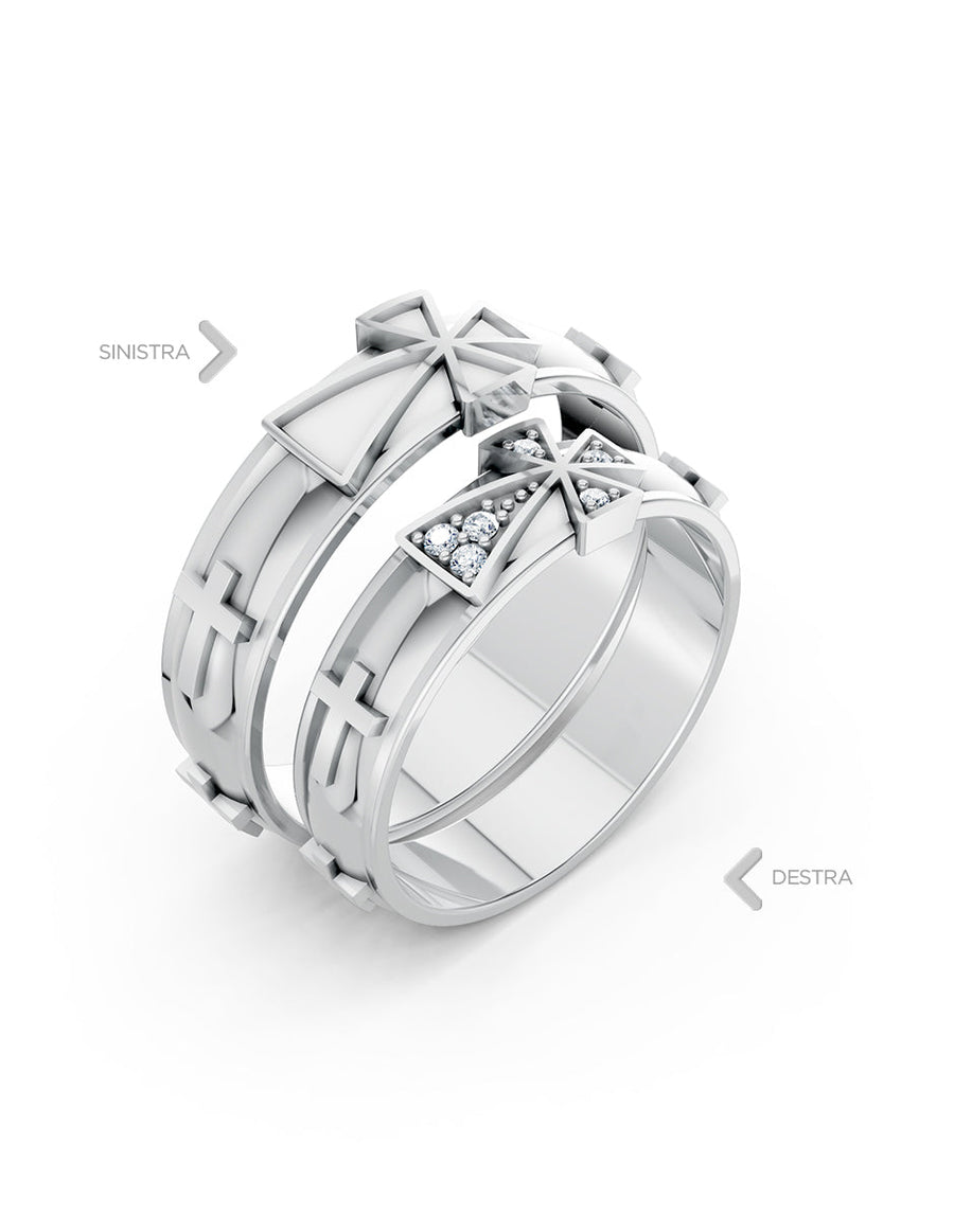 Argolla de matrimonio - unión perfecta - UNITI60