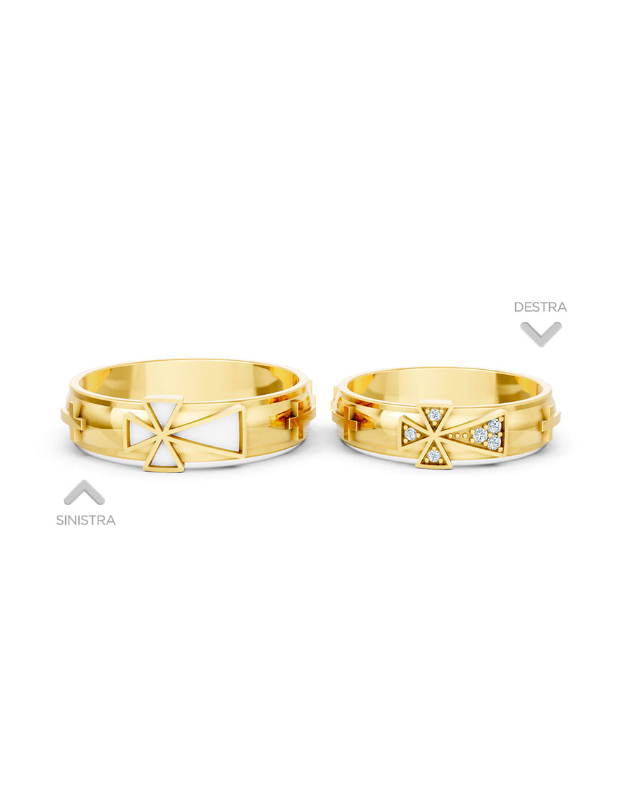 Argolla de matrimonio - unión perfecta - UNITI60