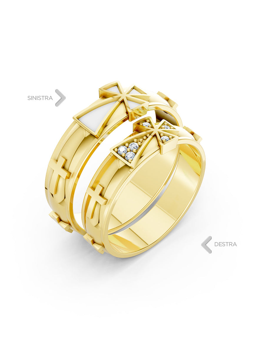 Argolla de matrimonio - unión perfecta - UNITI60