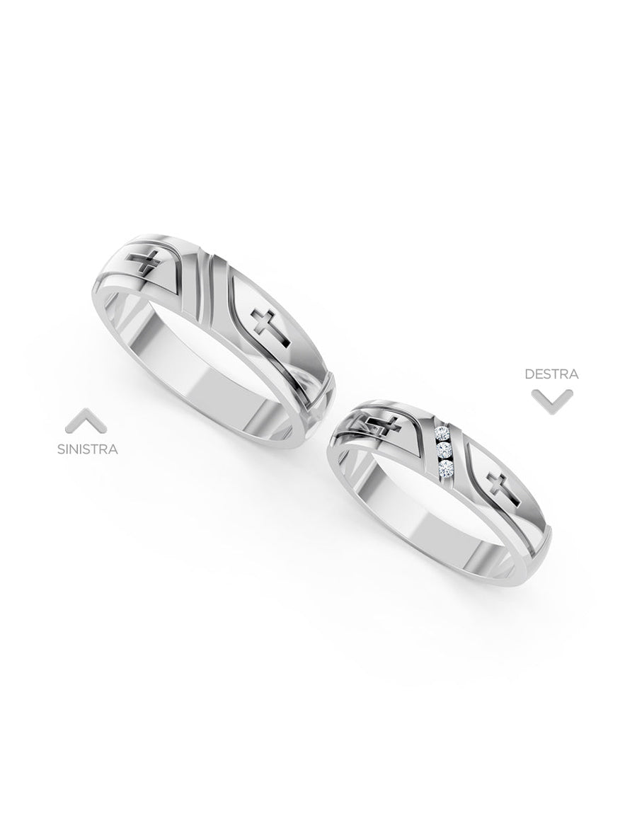 Argolla de matrimonio - unión perfecta - UNITI62