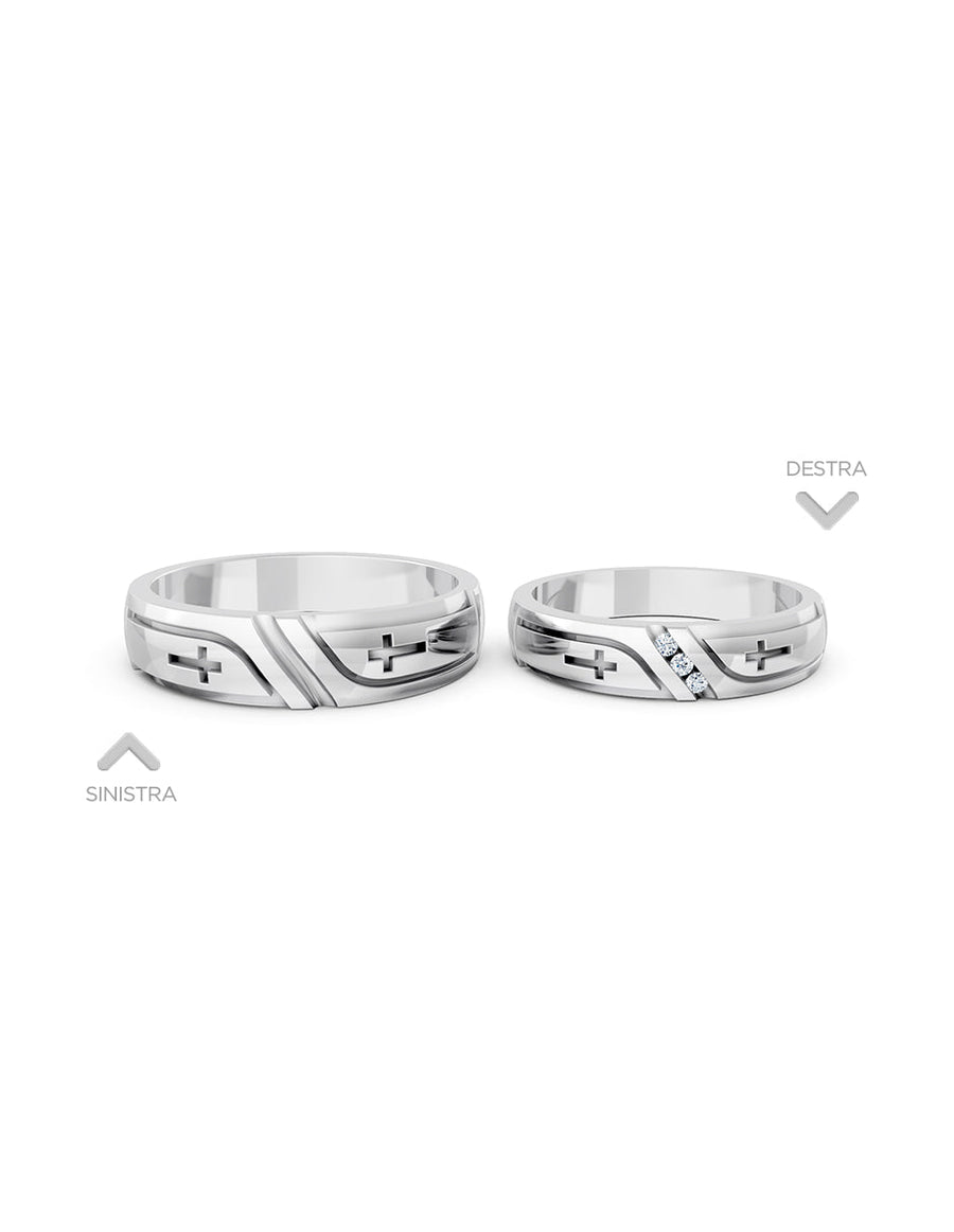 Argolla de matrimonio - unión perfecta - UNITI62