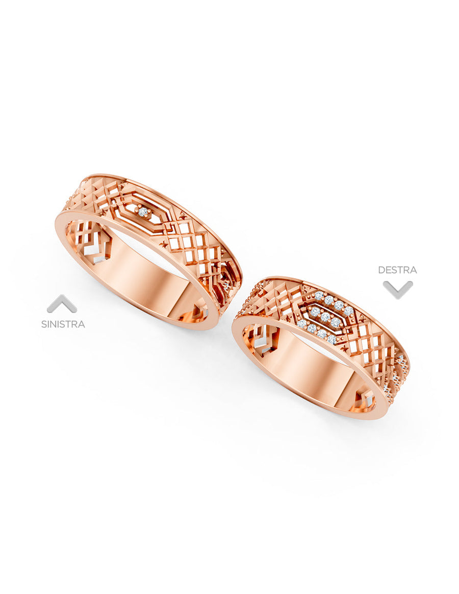 Argolla de matrimonio - unión perfecta - UNITI65