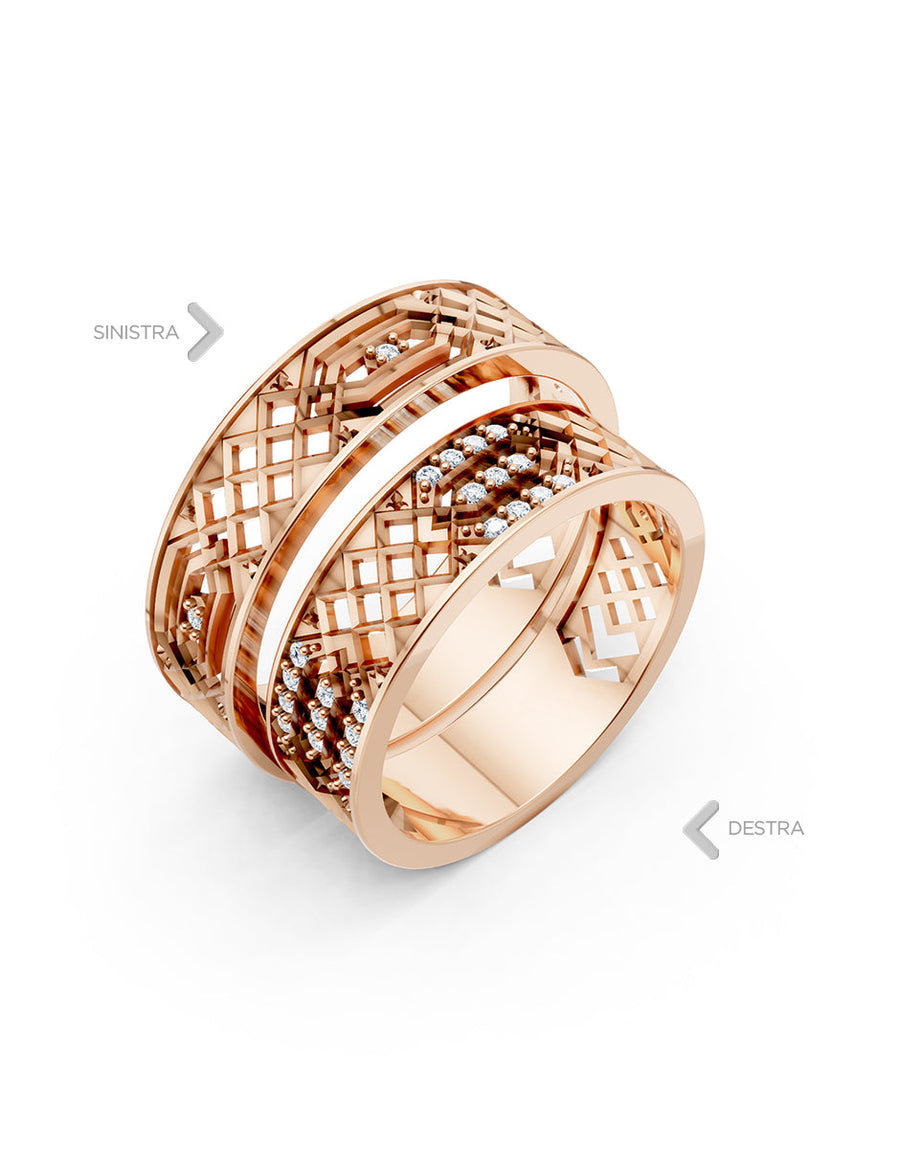 Argolla de matrimonio - unión perfecta - UNITI65