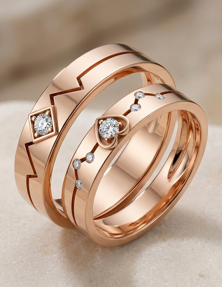 Argolla de matrimonio - unión perfecta - UNITI66