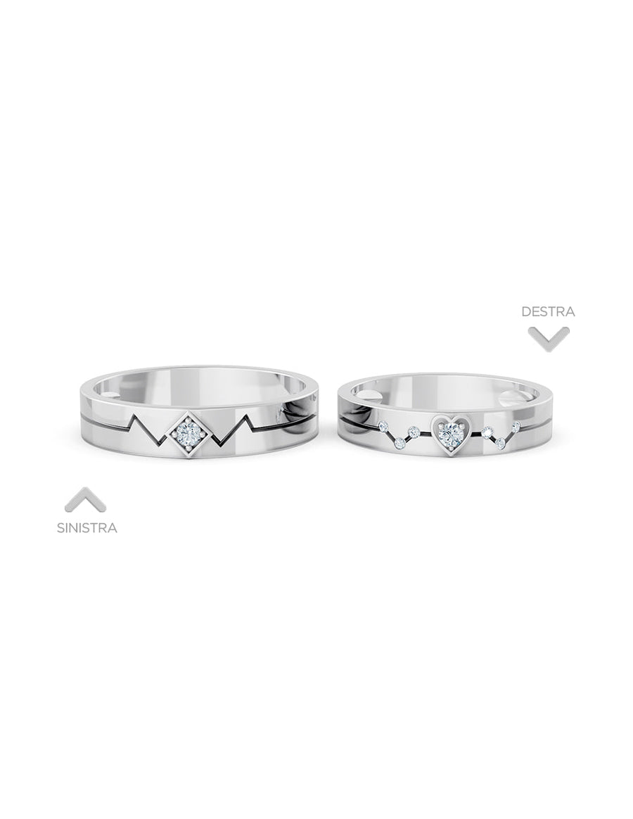 Argolla de matrimonio - unión perfecta - UNITI66