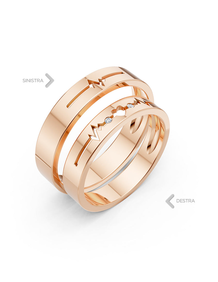 Argolla de matrimonio - unión perfecta - UNITI67