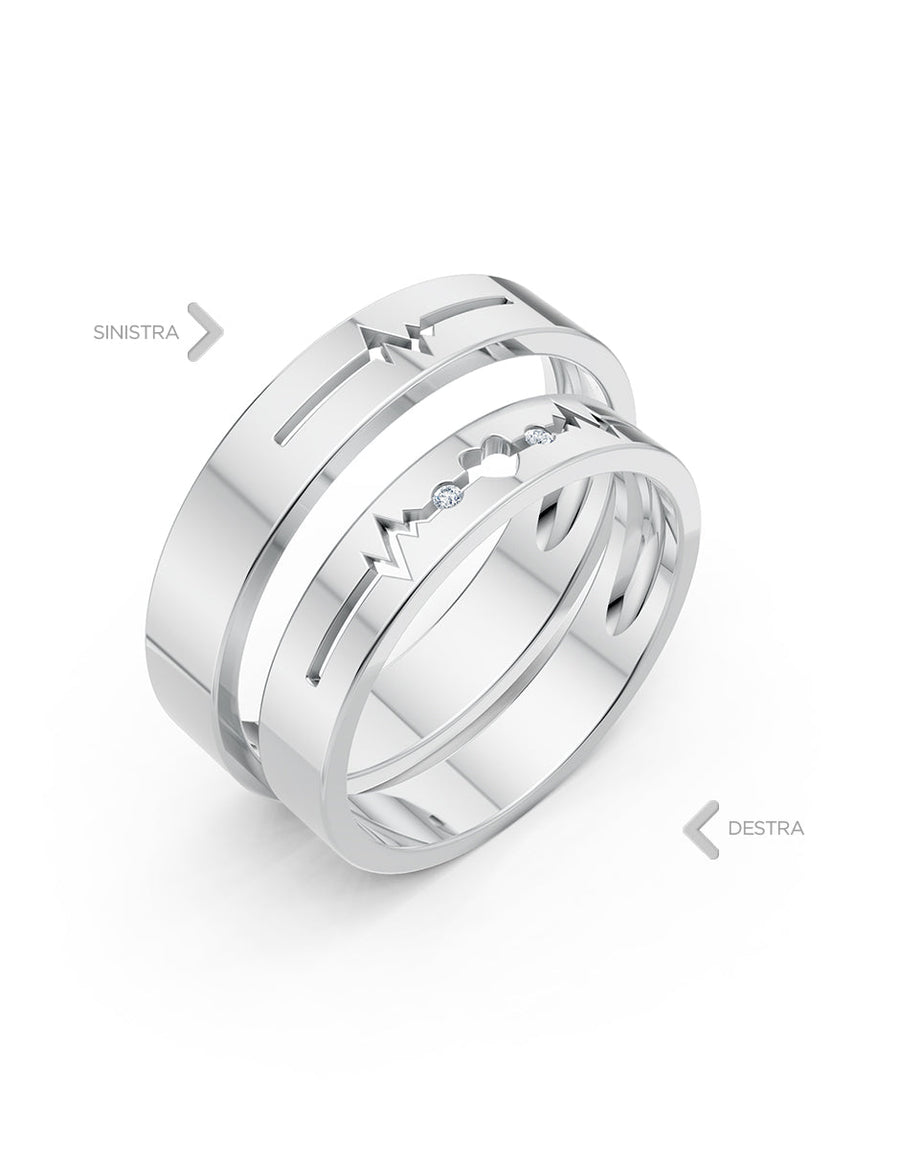 Argolla de matrimonio - unión perfecta - UNITI67