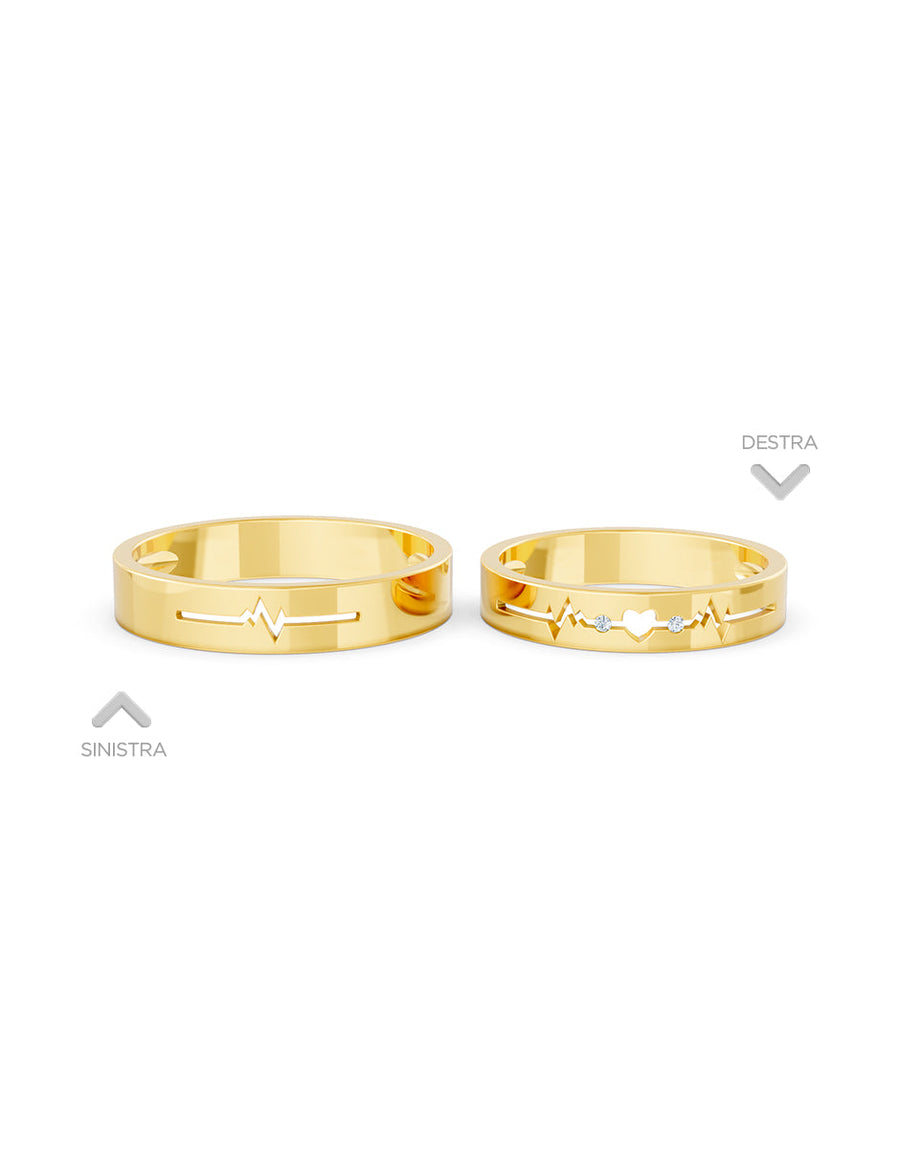 Argolla de matrimonio - unión perfecta - UNITI67