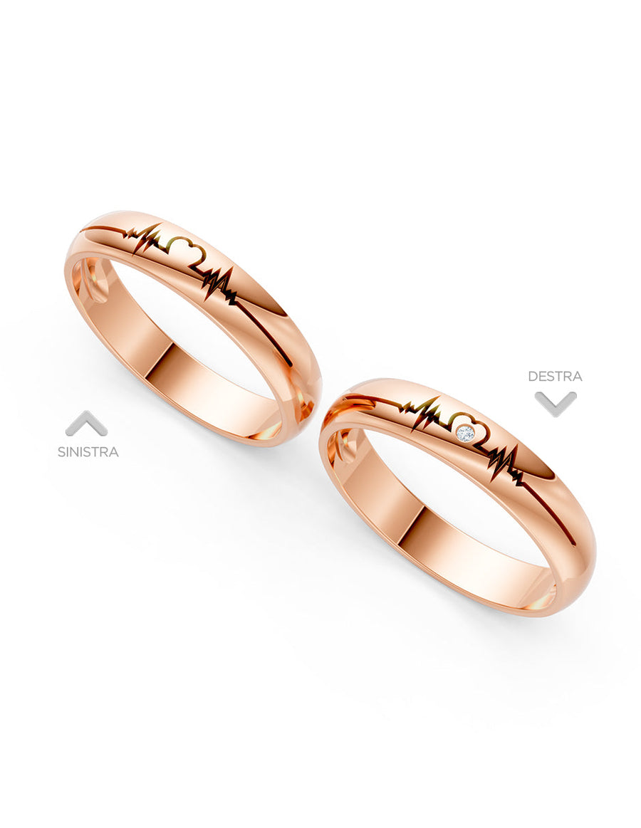 Argolla de matrimonio - unión perfecta - UNITI68
