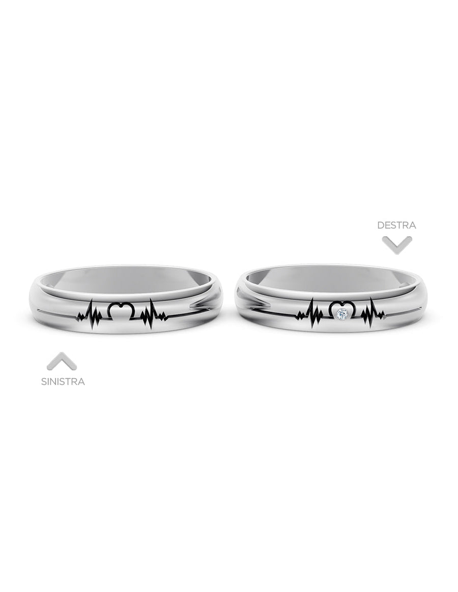 Argolla de matrimonio - unión perfecta - UNITI68