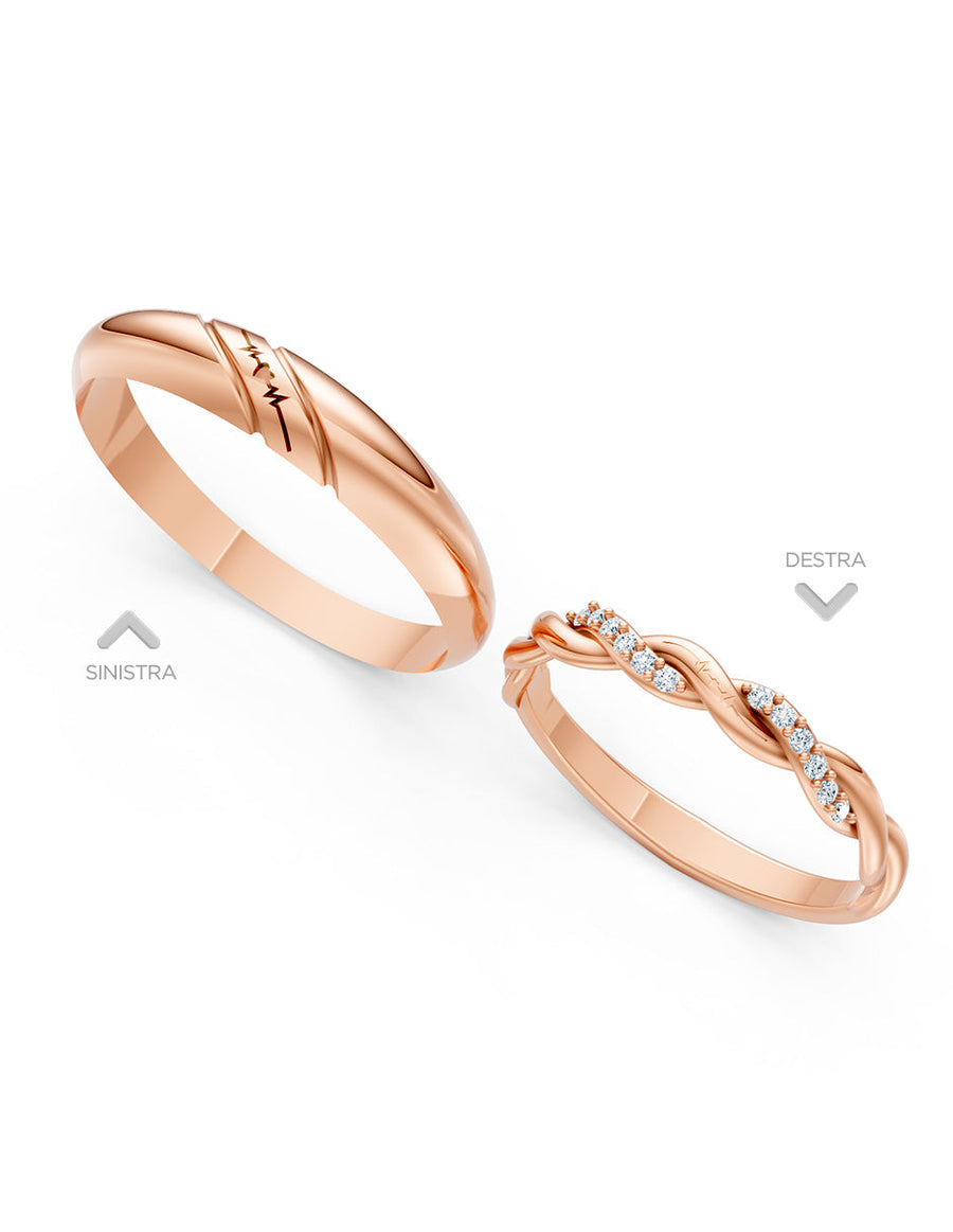 Argolla de matrimonio - unión perfecta - UNITI69