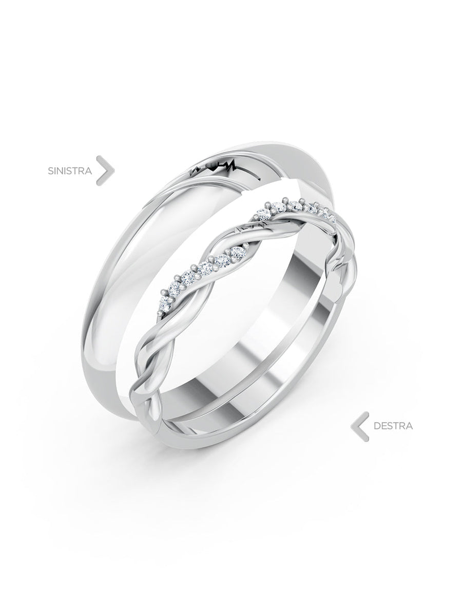 Argolla de matrimonio - unión perfecta - UNITI69