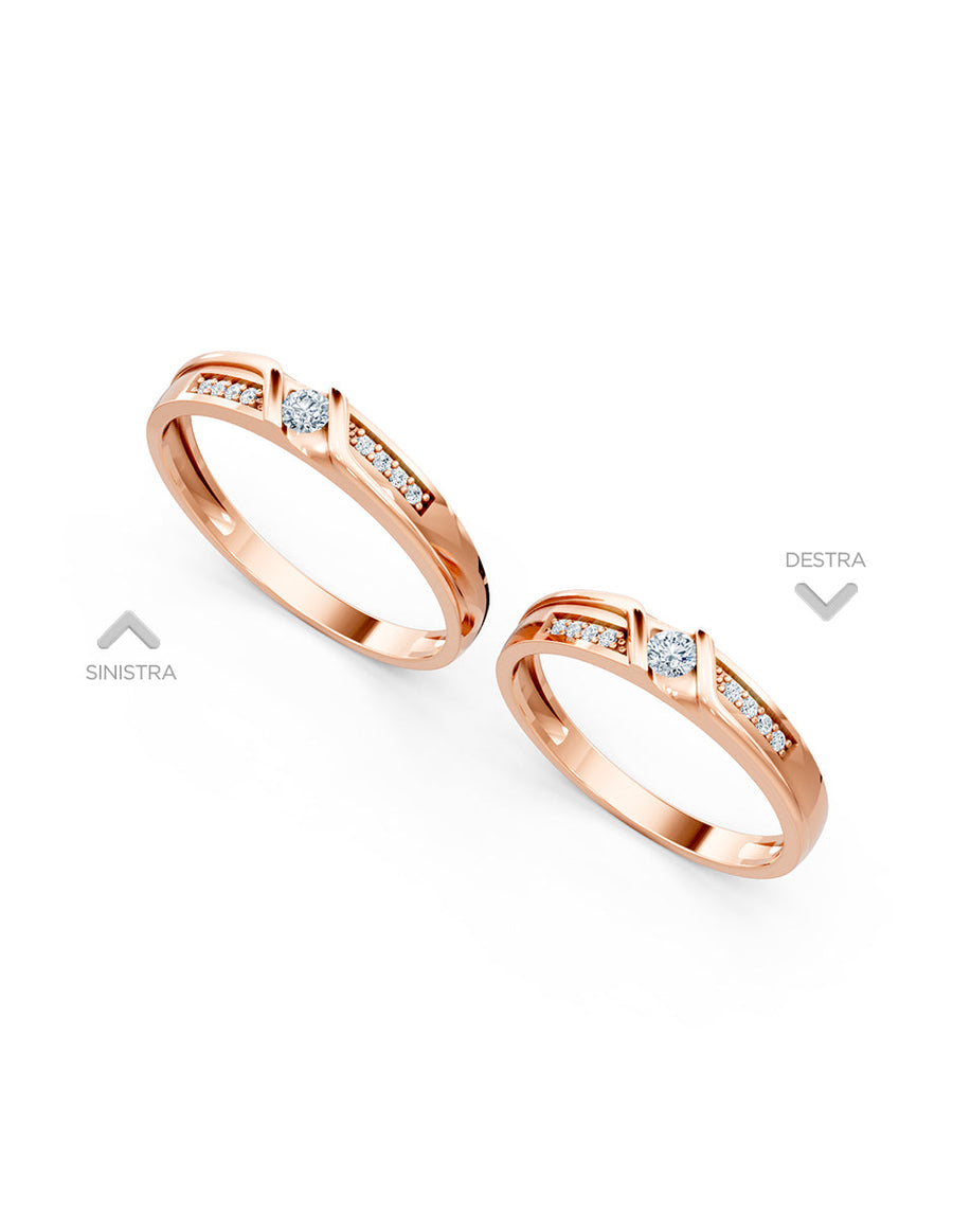 Argolla de matrimonio - unión perfecta - UNITI7