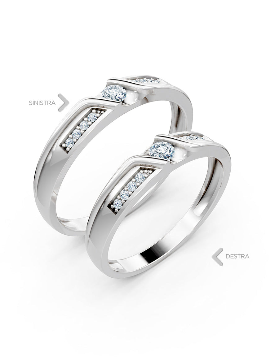 Argolla de matrimonio - unión perfecta - UNITI7