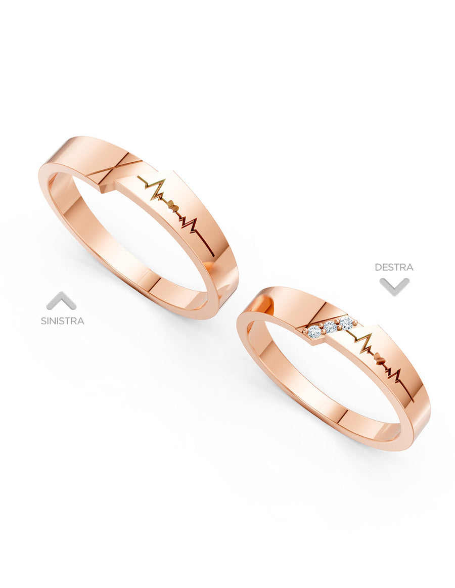 Argolla de matrimonio - unión perfecta - UNITI70