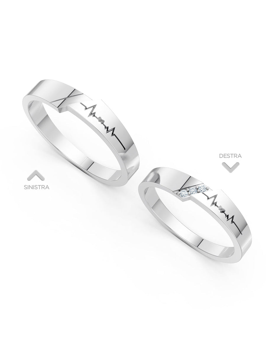 Argolla de matrimonio - unión perfecta - UNITI70