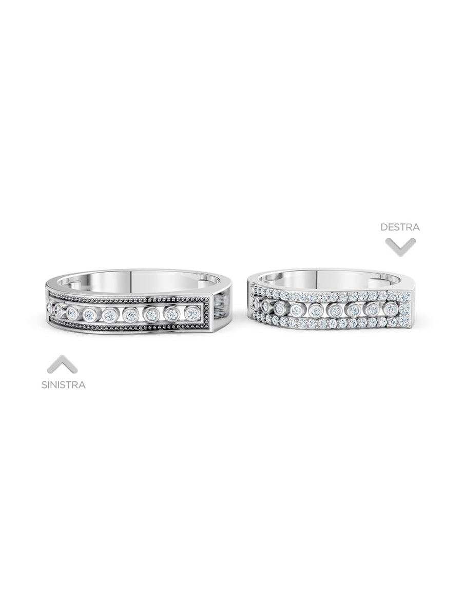 Argolla de matrimonio - unión perfecta - UNITI71