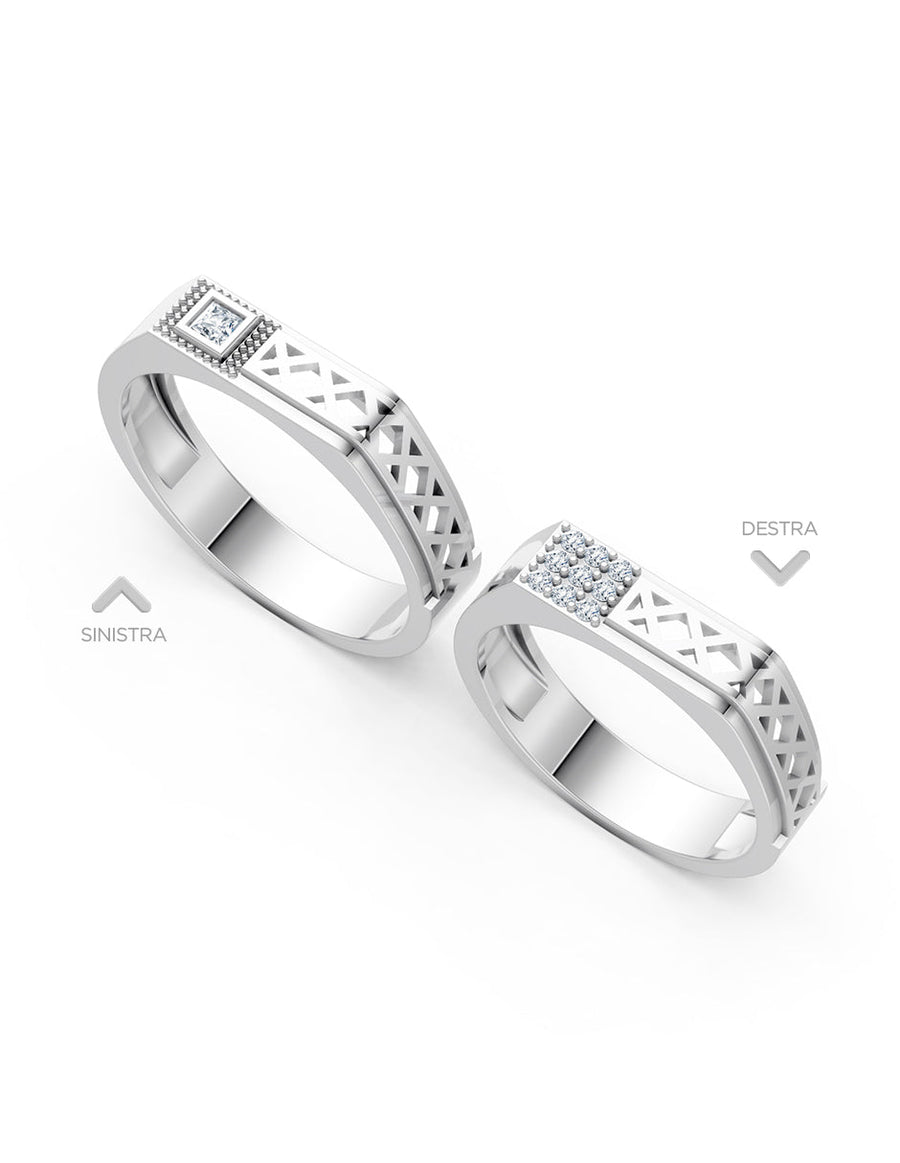Argolla de matrimonio - unión perfecta - UNITI72