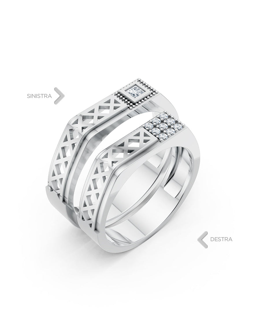 Argolla de matrimonio - unión perfecta - UNITI72