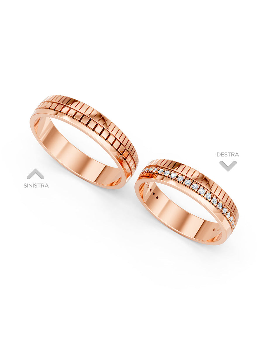 Argolla de matrimonio - unión perfecta - UNITI73