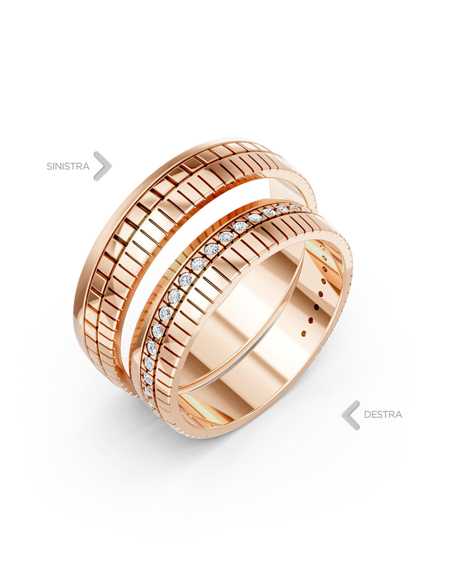 Argolla de matrimonio - unión perfecta - UNITI73
