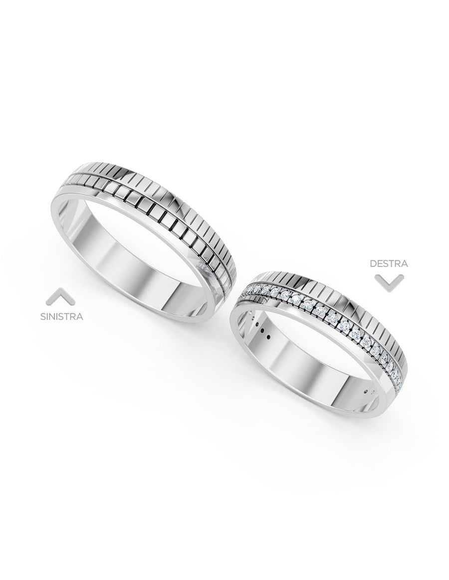 Argolla de matrimonio - unión perfecta - UNITI73