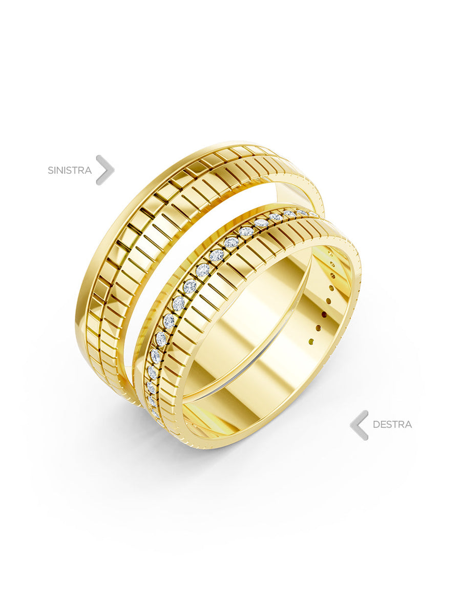 Argolla de matrimonio - unión perfecta - UNITI73