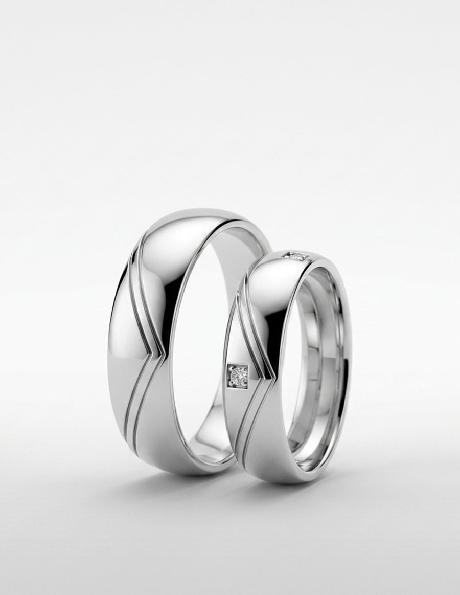 Argolla de matrimonio - unión perfecta - UNITI74