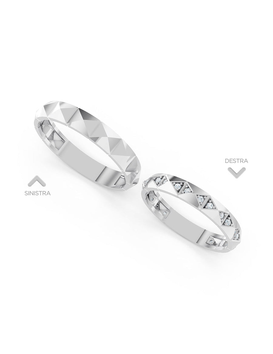 Argolla de matrimonio - unión perfecta - UNITI75