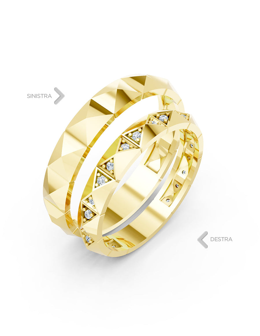 Argolla de matrimonio - unión perfecta - UNITI75
