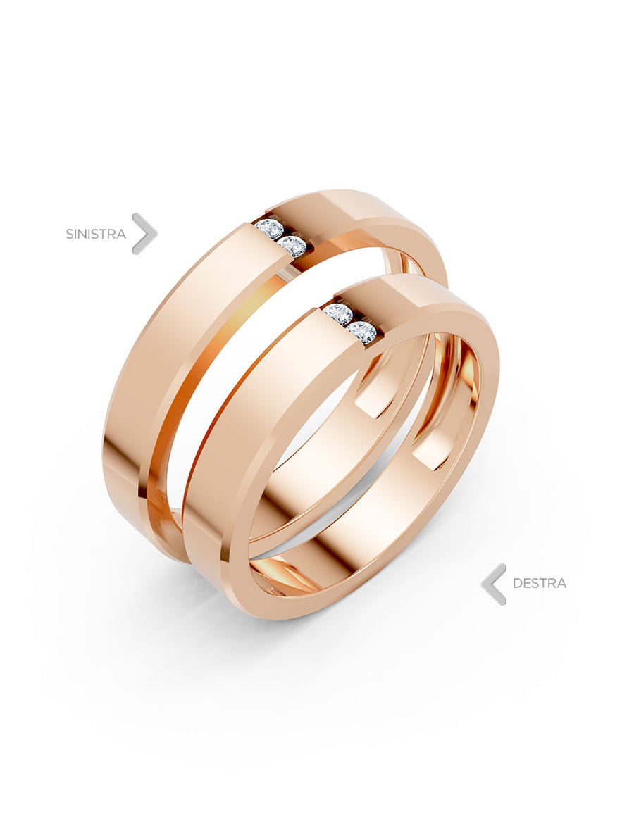 Argolla de matrimonio - unión perfecta - UNITI77