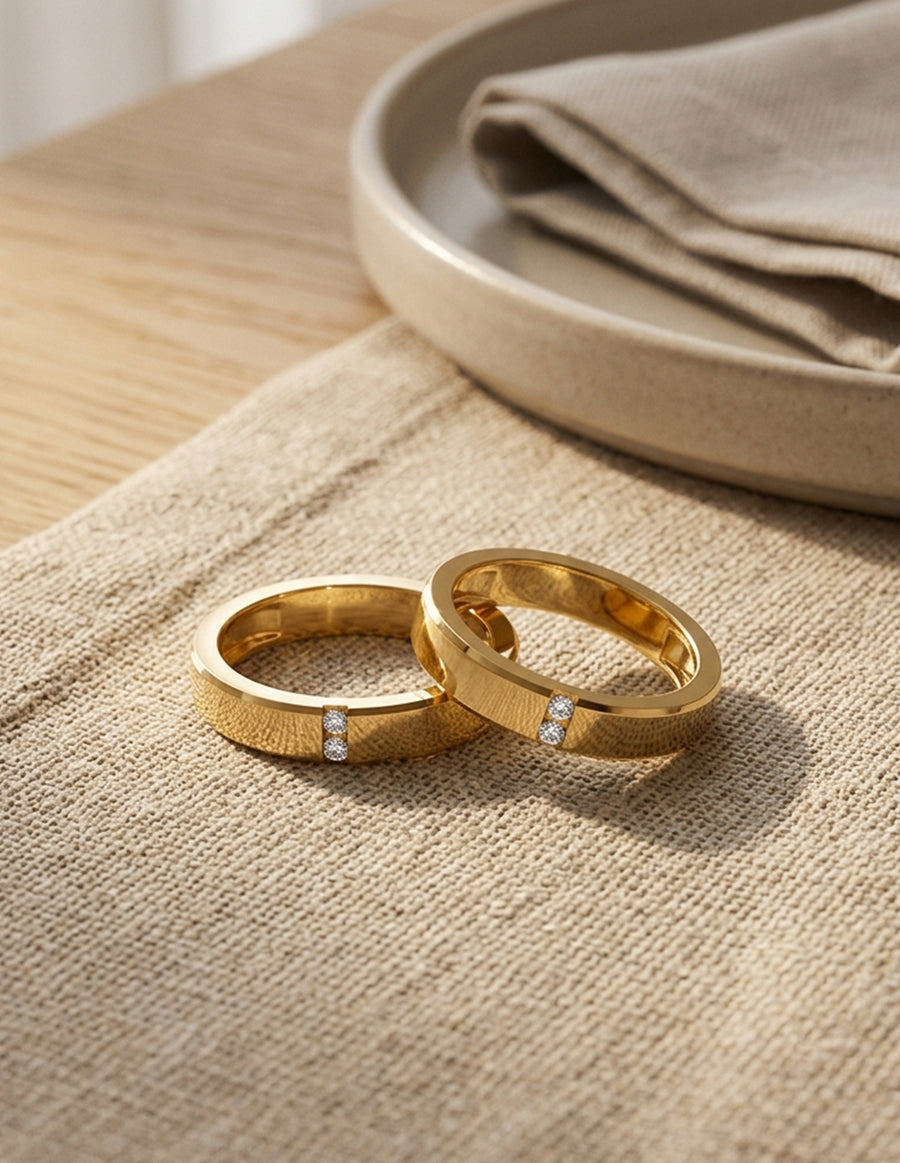 Argolla de matrimonio - unión perfecta - UNITI77
