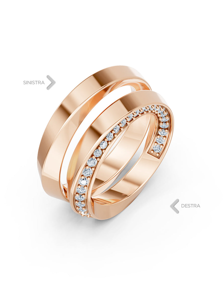 Argolla de matrimonio - unión perfecta - UNITI79