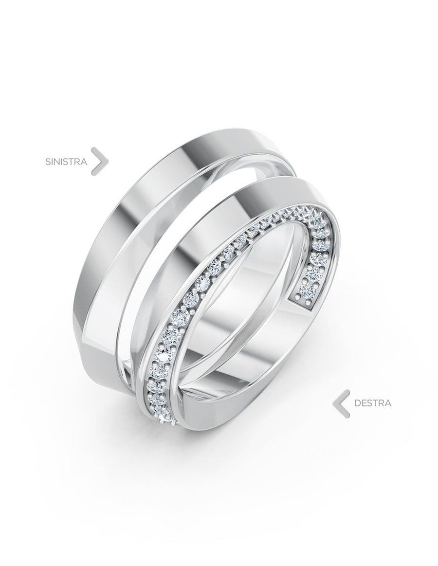 Argolla de matrimonio - unión perfecta - UNITI79
