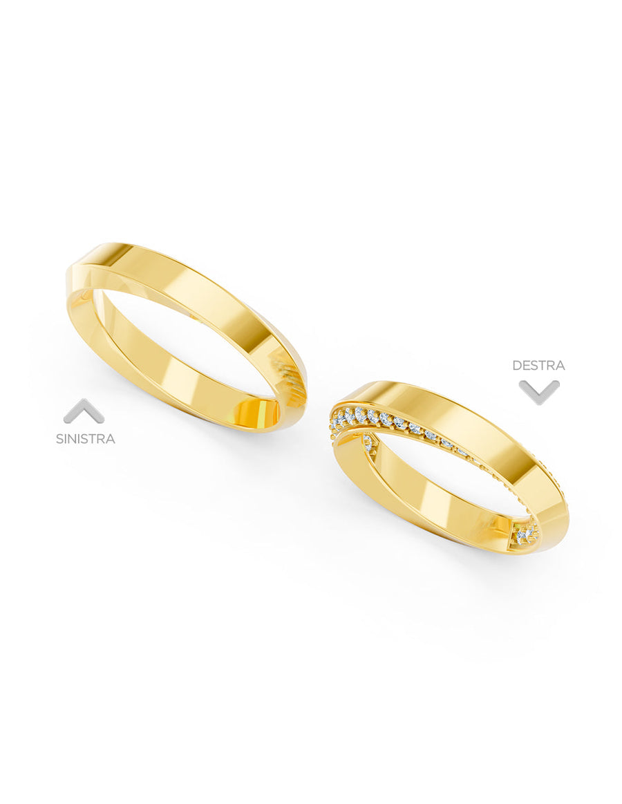 Argolla de matrimonio - unión perfecta - UNITI79