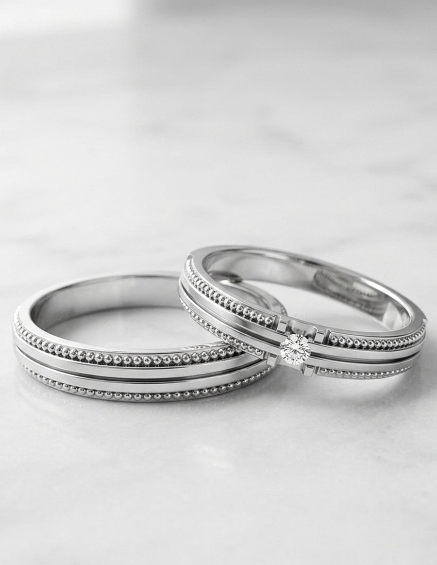 Argolla de matrimonio - unión perfecta - UNITI8
