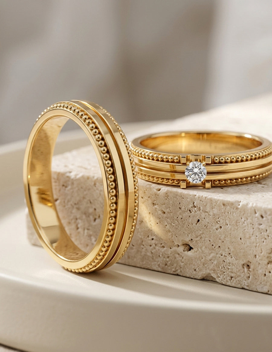 Argolla de matrimonio - unión perfecta - UNITI8