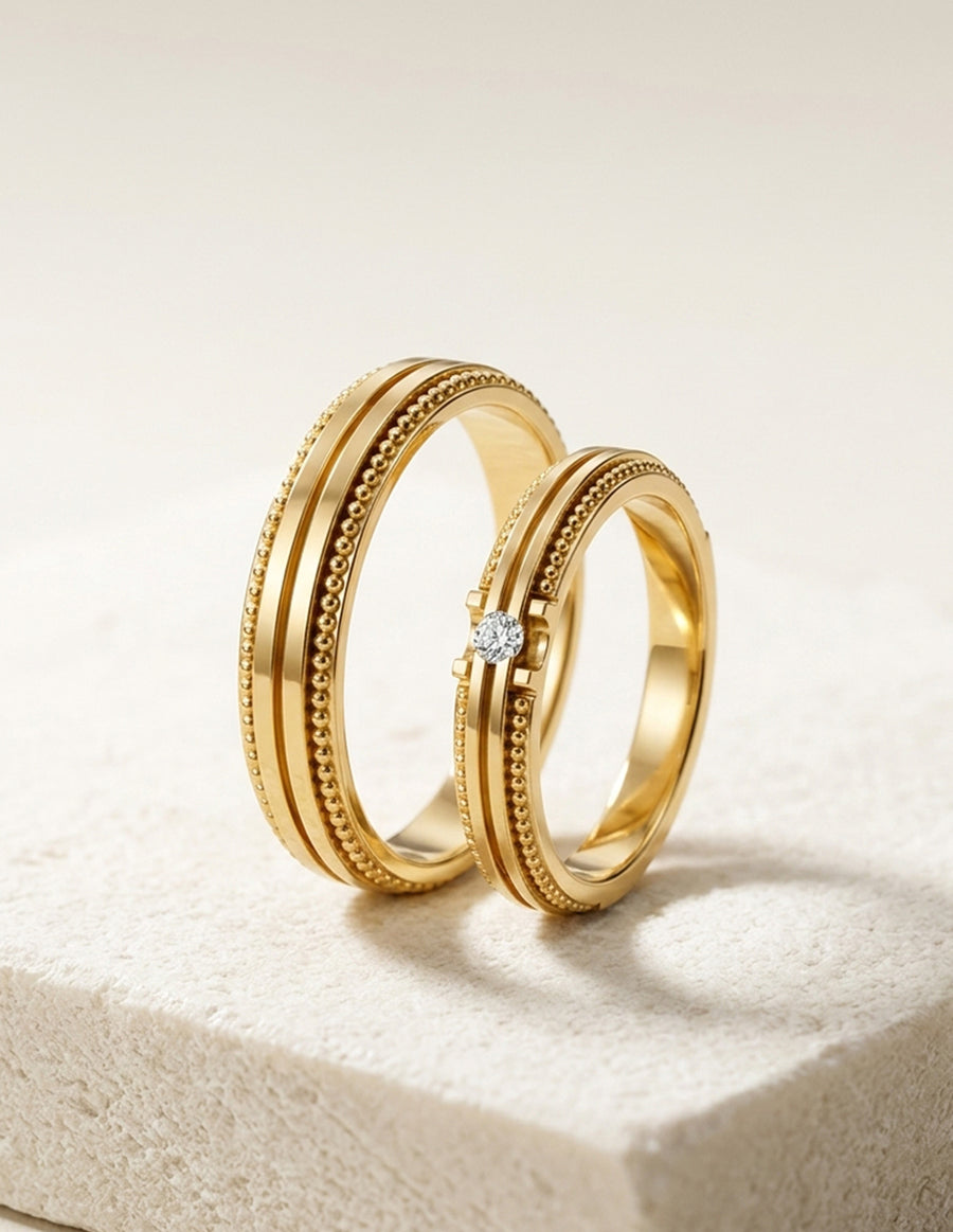 Argolla de matrimonio - unión perfecta - UNITI8