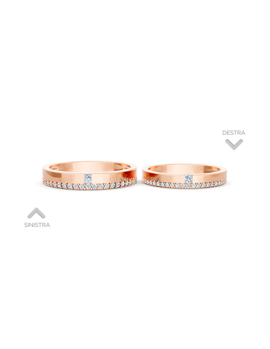 Argolla de matrimonio - unión perfecta - UNITI81