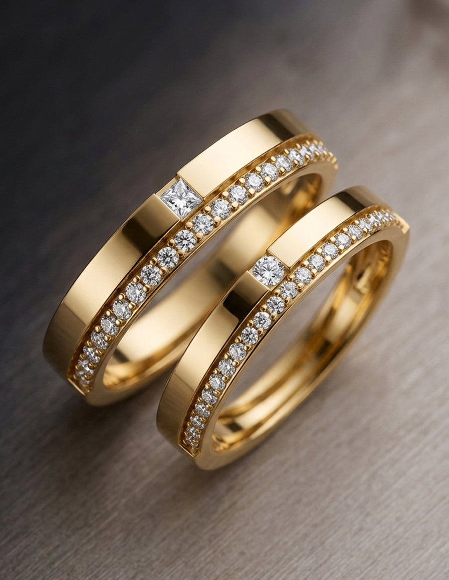 Argolla de matrimonio - unión perfecta - UNITI81