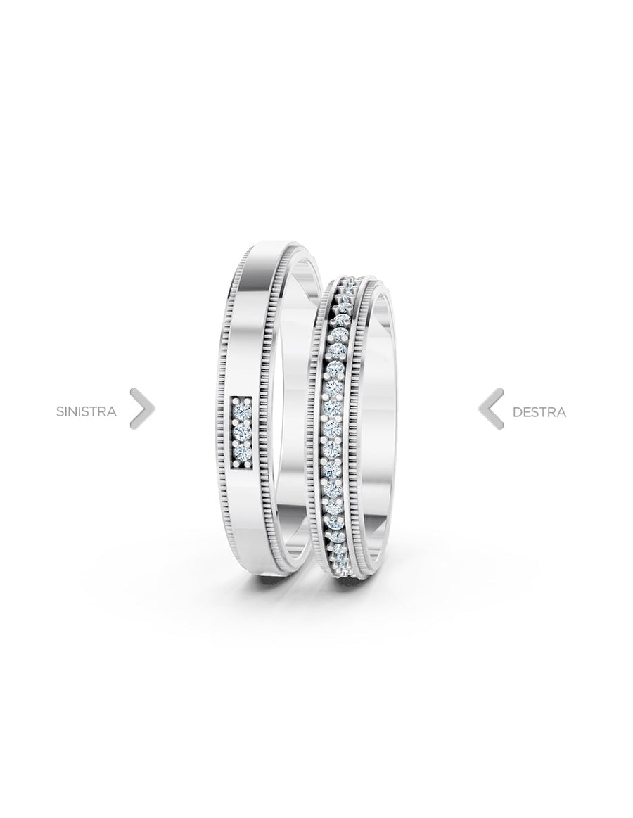 Argolla de matrimonio - unión perfecta - UNITI83