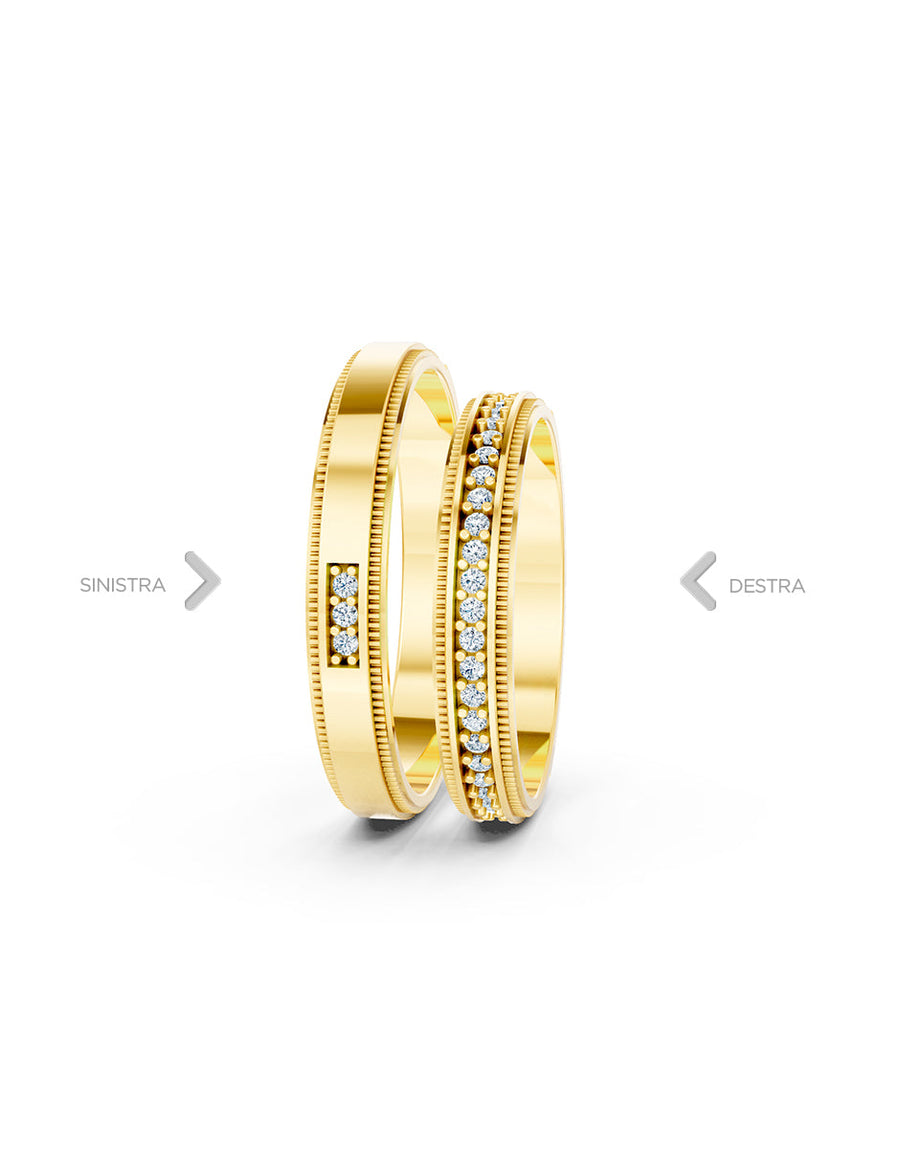 Argolla de matrimonio - unión perfecta - UNITI83