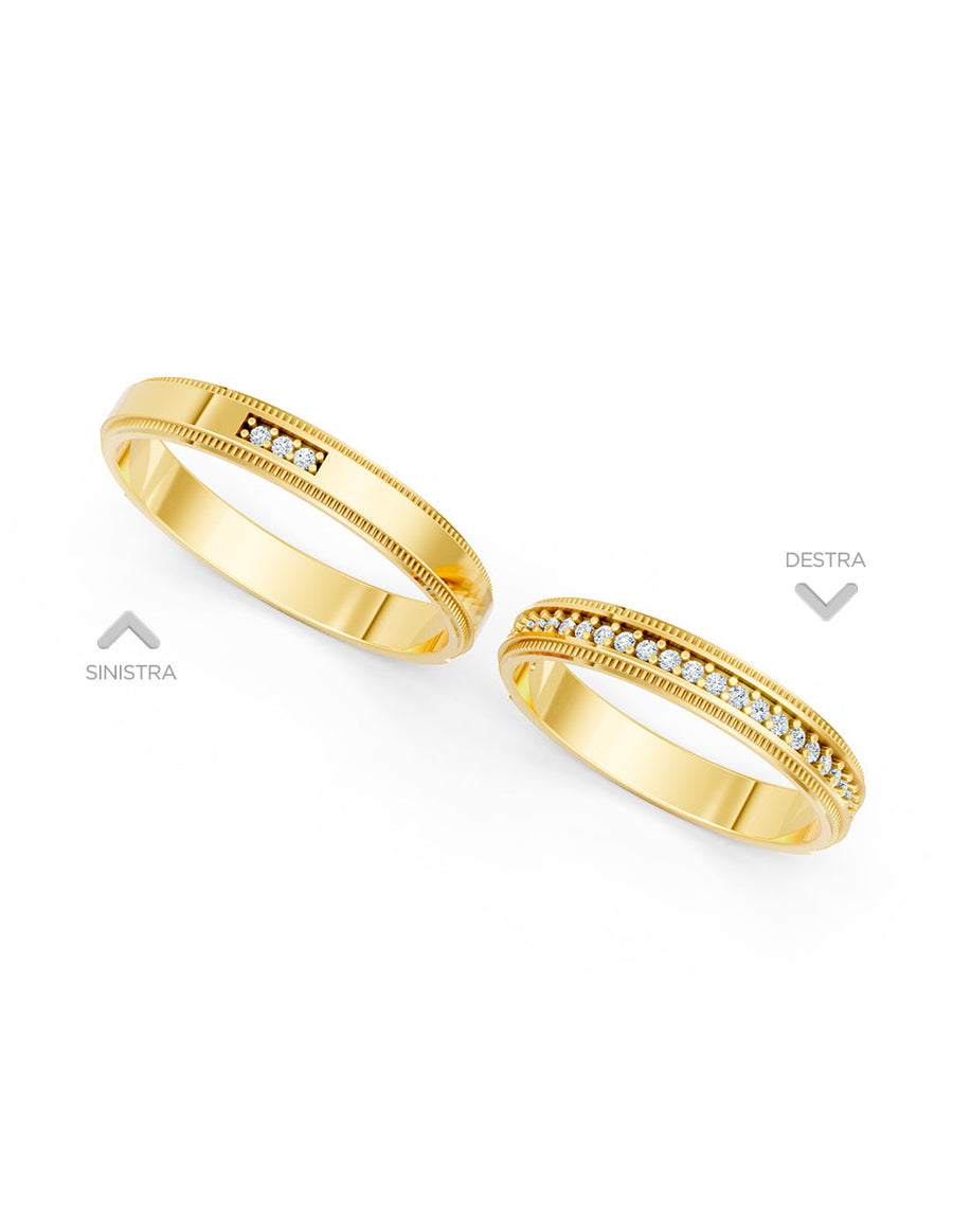 Argolla de matrimonio - unión perfecta - UNITI83